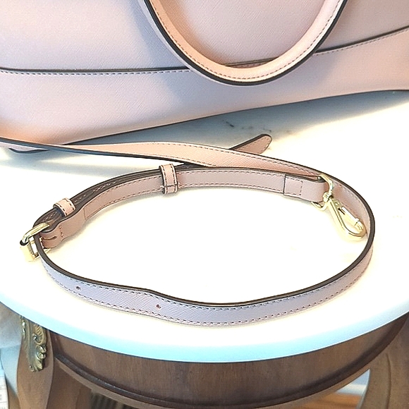 Anne Klein Rose Pink Color 👛 Purse with Additional Shoulder Strap - Picture 10 of 11